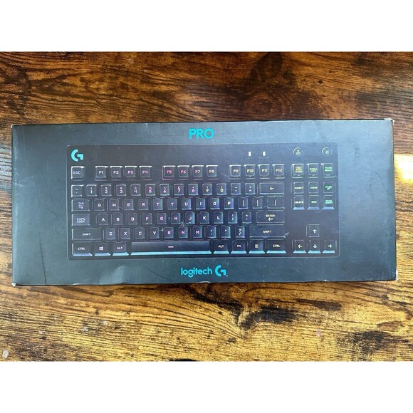 Logitech G PRO Mechanical Gaming Keyboard Portable Tenkeyless RGB Backlit Keys - Picture 3 of 8